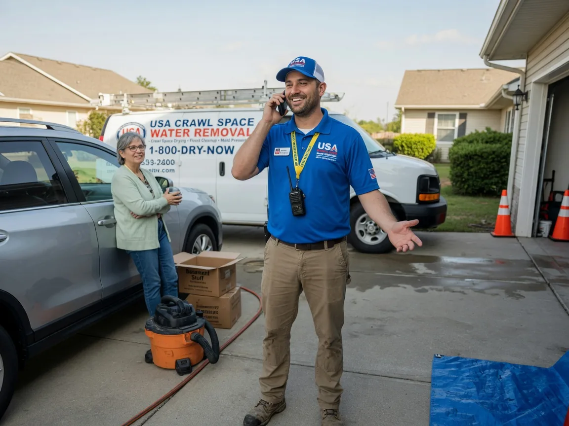 Crawl Space Water Removal Lowden, IA FAQs